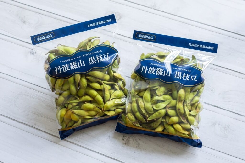 丹波篠山ひなたファーム　黒枝豆P-PLUS入り