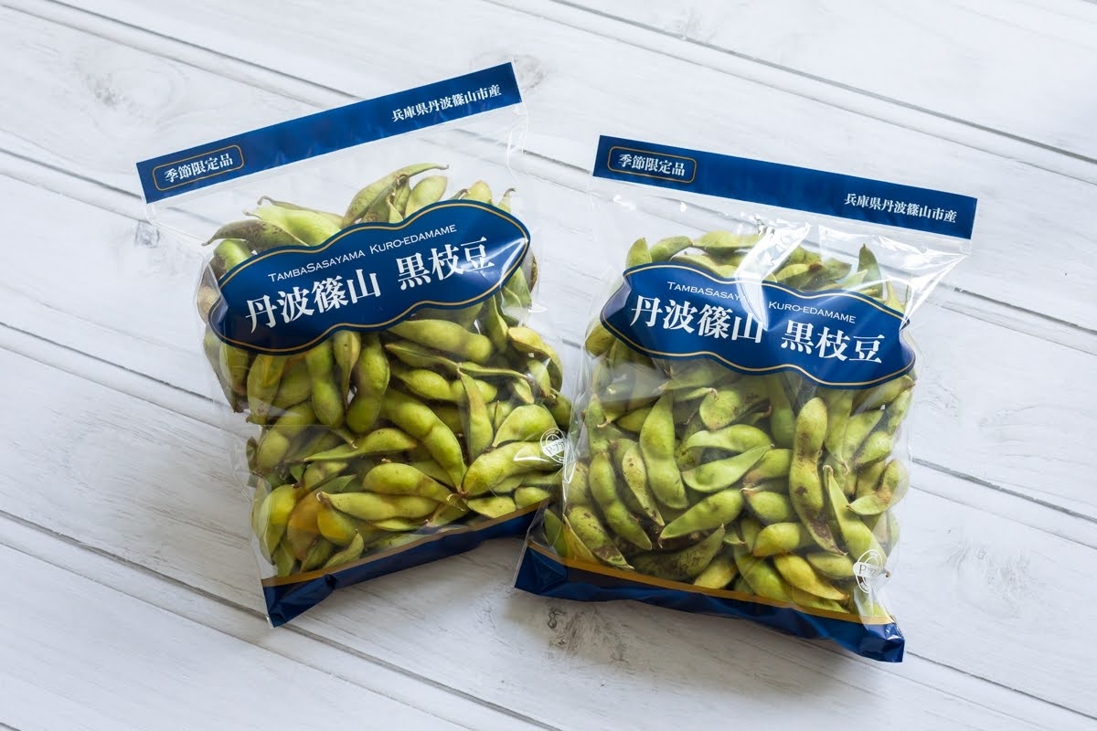 丹波篠山ひなたファーム 黒枝豆P-PLUS入り