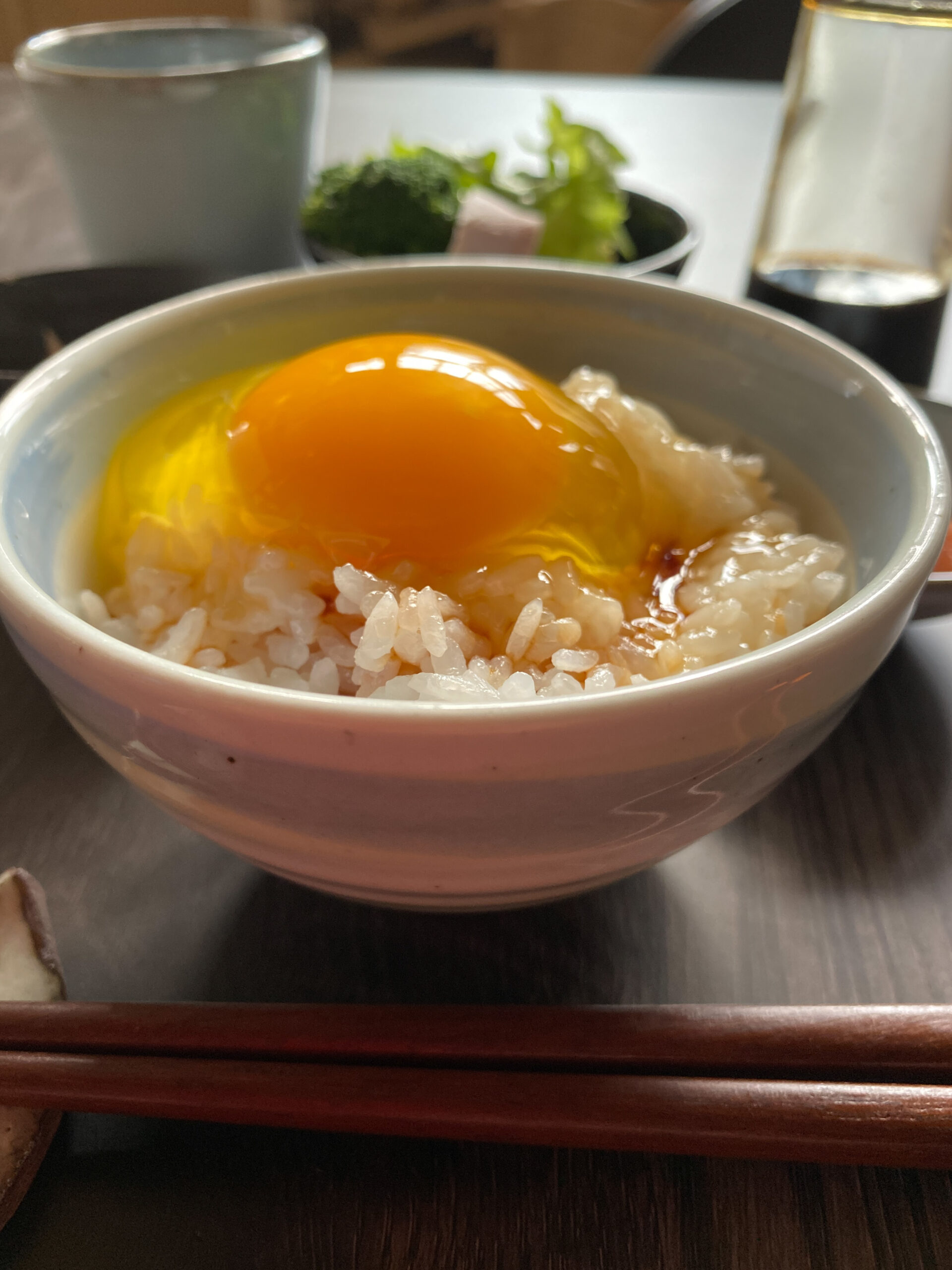 平飼い卵でたまごかけごはん