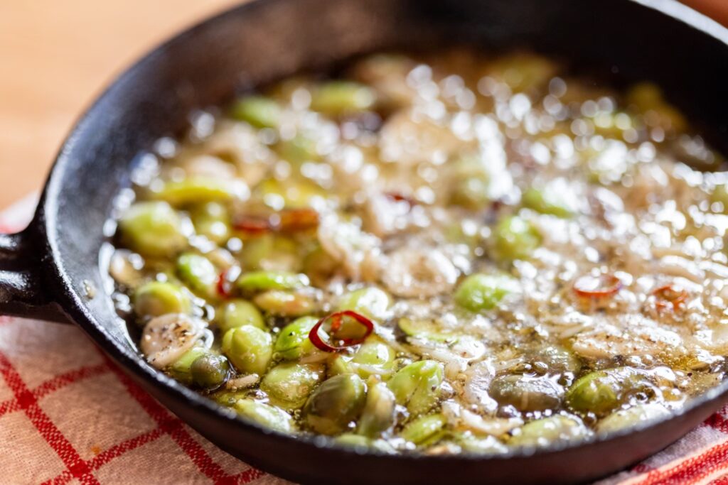 黒枝豆アヒージョ